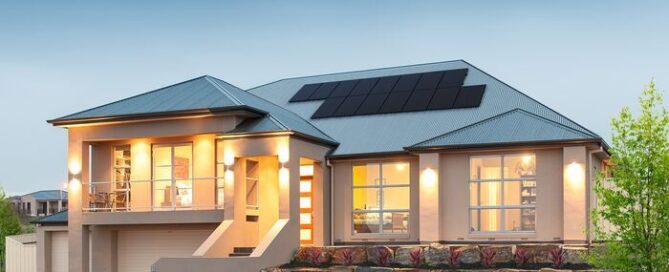 VIG residential solar installation on a home.